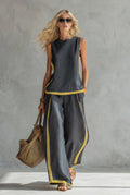 Leila | Set Elegante Due Pezzi in Lino Premium