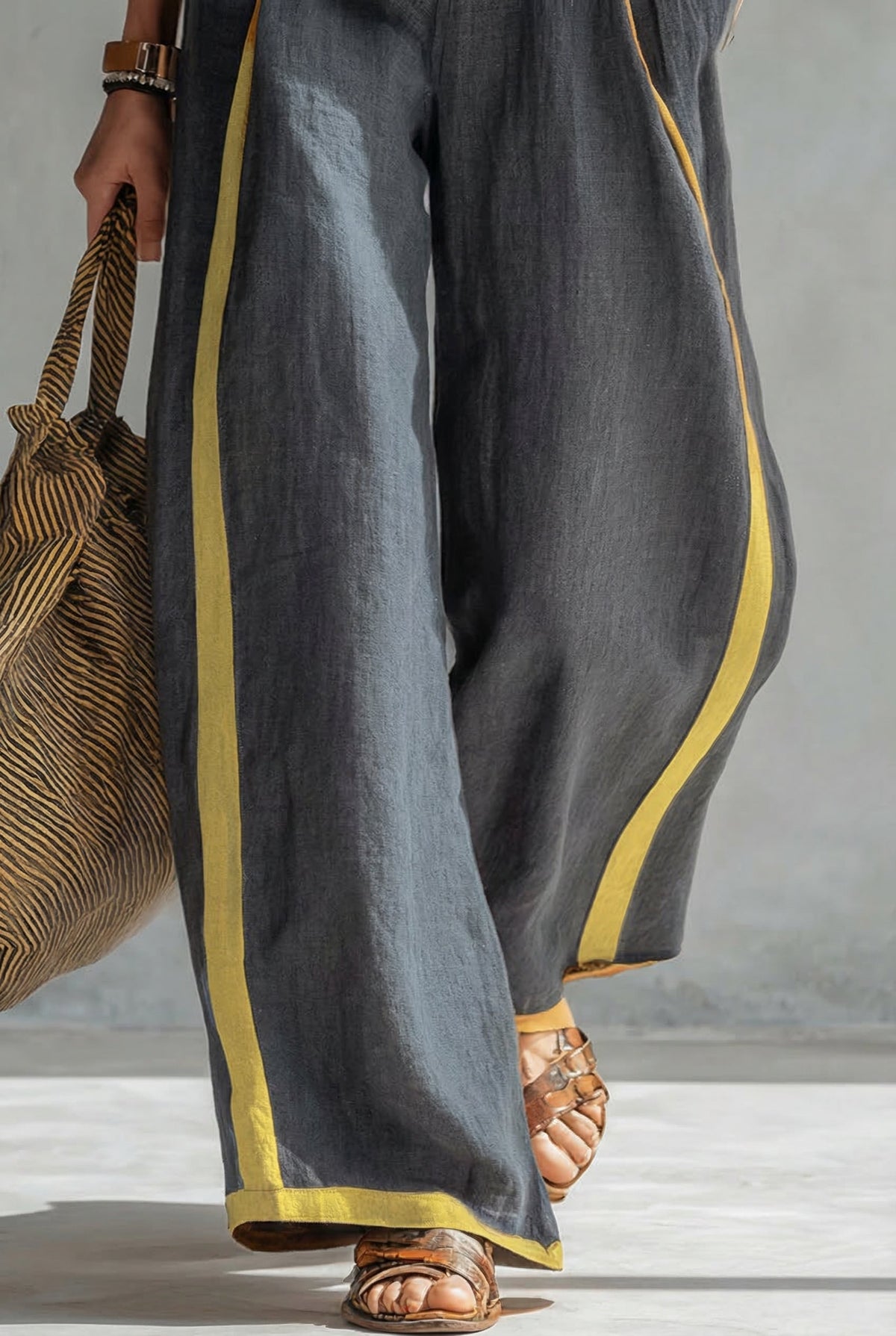 Leila | Set Elegante Due Pezzi in Lino Premium